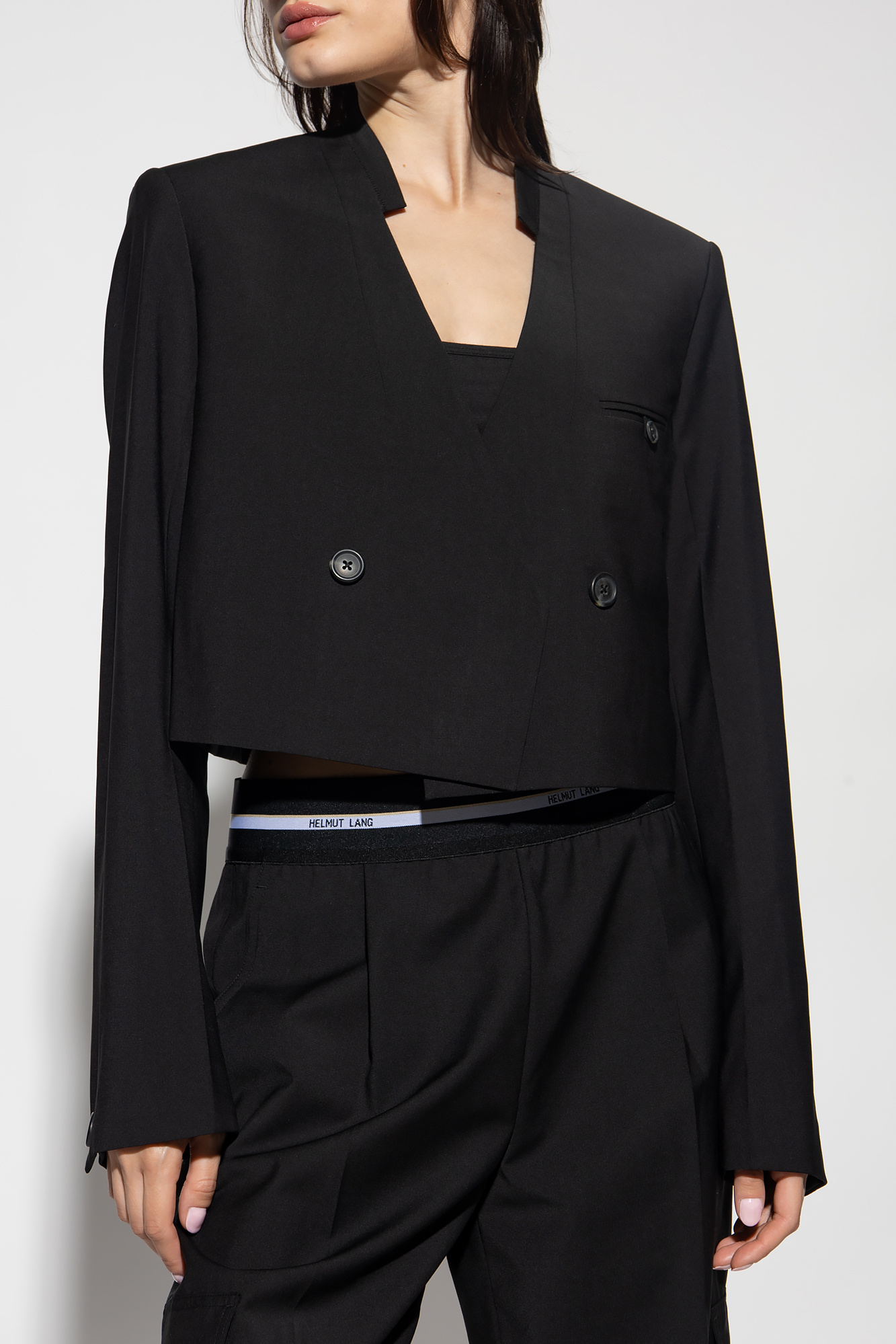 Helmut lang cropped outlet blazer